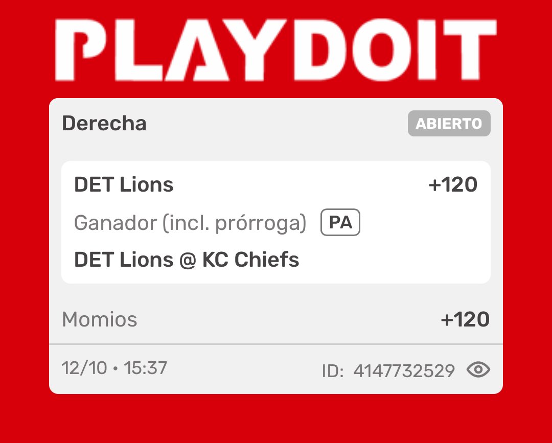 UnSimpleCantor's tweet image. Mandé esta sin miedo en mi premium, ¿creen que remonten?, vamos mis Lions 🦁