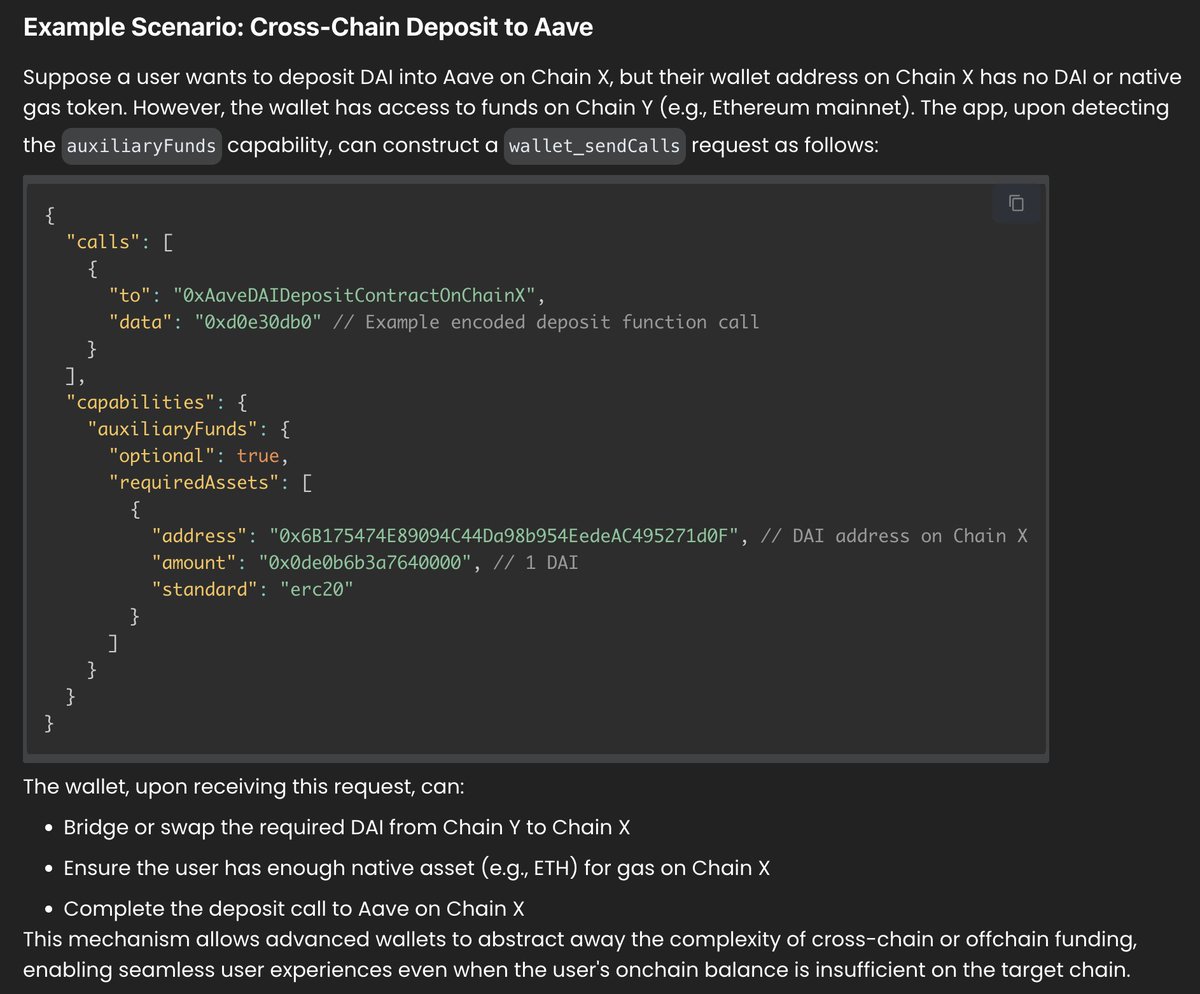 apoorveth's tweet image. ⛓️ ERC-7682 looking great for chain abstraction 🔥