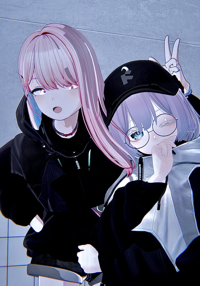 TanakaM_VRC's tweet photo. 2人で一緒に『ド。』
#VRChat
#Shinano3D
#Lapwing
#FINESS https://t.co/nqcoM6YhNW