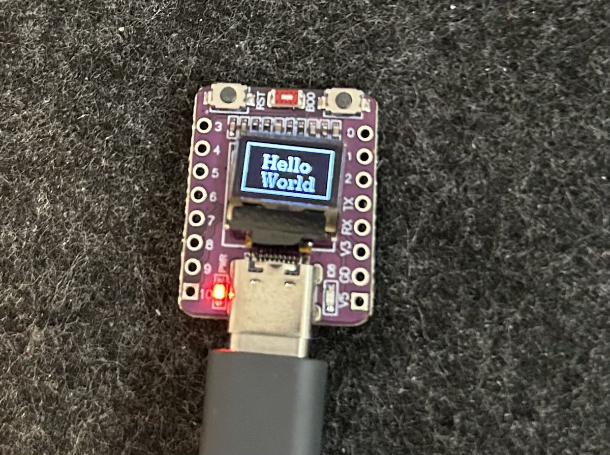 plasmahivecom's tweet image. Just compiled and uploaded some C++ to a microcontroller for the first time in about 10 years😅 I used to do this daily but it’s been a while! Looking forward to messing around with a hardware project!
#hardwaredesign #microcontrollerprojects #esp32