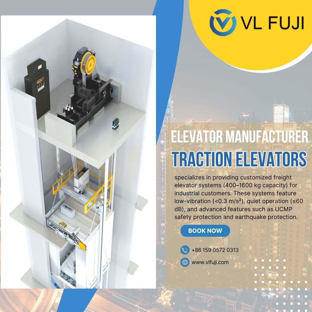 gEM9KHT7x2N78dZ's tweet image. 🏭 Industrial Upgrade, New Heights!
Traction elevators now power 55.2% of the global market — driving factories, warehouses &amp;amp; shipyards upward. 📈
At VL FUJI Elevator, we deliver certified
📩 DM for OEM/ODM support!
#VLFUJIElevator #IndustrialElevator #FreightElevator #ElevatorIn