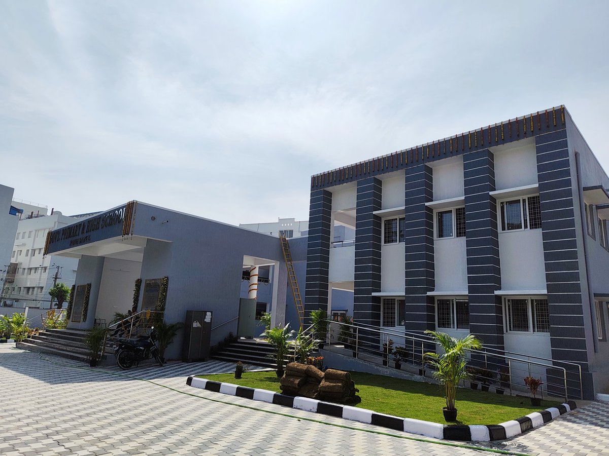 Kavali chandrakanth (@kavalichandrak1) on Twitter photo The Telangana Government inaugurates a state-of-the-art Government High School at Irrum Manzil, built with ₹8 crore and equipped with modern facilities & smart classrooms.
#Hyderabad #TelanganaEducation
<a href="/TelanganaCMO/">Telangana CMO</a> <a href="/HiHyderabad/">Hi Hyderabad</a>
<a href="/Collector_HYD/">Collector Hyderabad</a> <a href="/TelanganaToday/">Telangana Today</a> <a href="/ANI/">ANI</a> <a href="/Google/">Google</a> The Telangana Government inaugurates a state-of-the-art Government High School at Irrum Manzil, built with ₹8 crore and equipped with modern facilities & smart classrooms.
#Hyderabad #TelanganaEducation
<a href="/TelanganaCMO/">Telangana CMO</a> <a href="/HiHyderabad/">Hi Hyderabad</a>
<a href="/Collector_HYD/">Collector Hyderabad</a> <a href="/TelanganaToday/">Telangana Today</a> <a href="/ANI/">ANI</a> <a href="/Google/">Google</a>