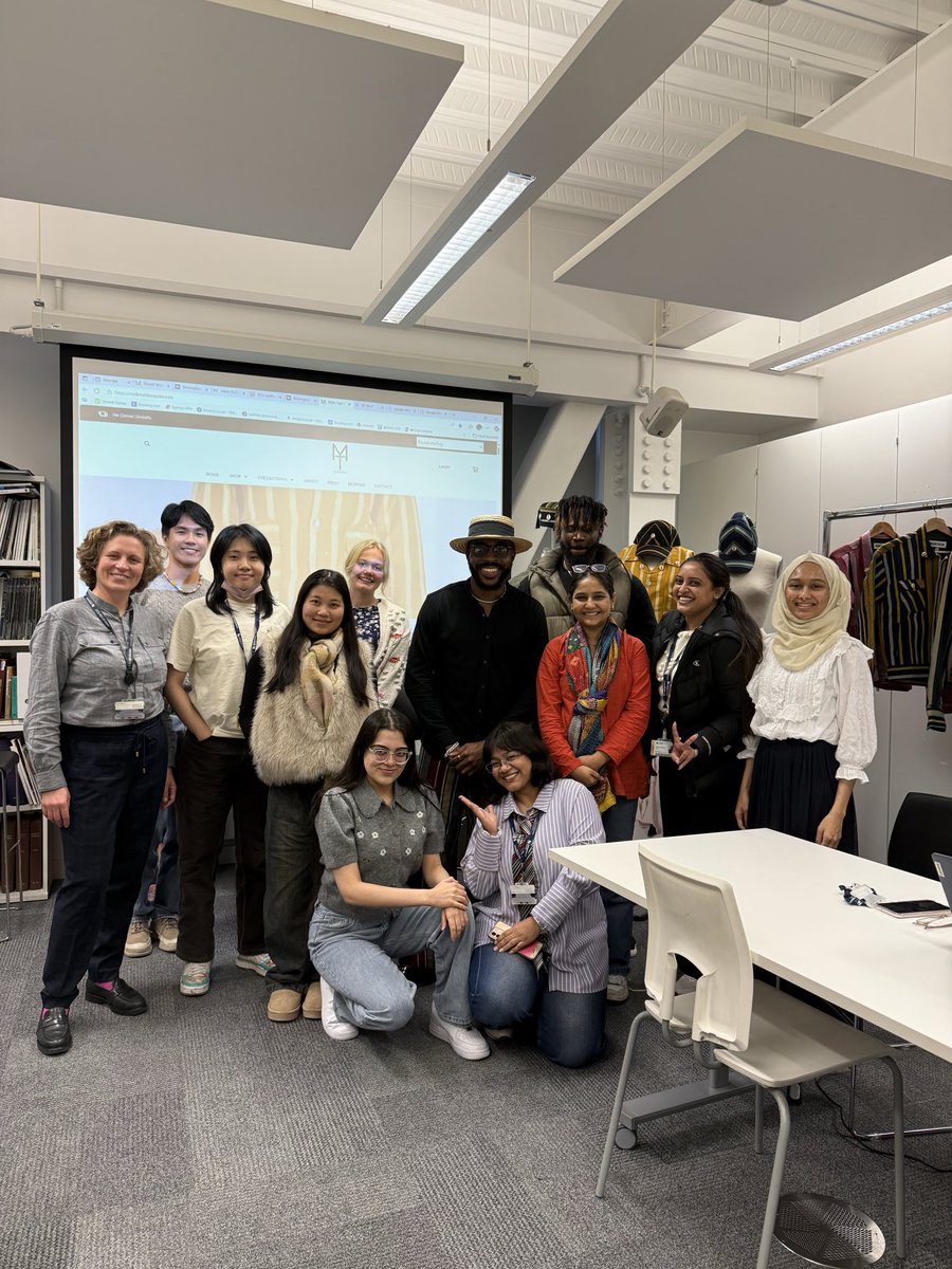midetushbespoke's tweet photo. - Engaging with Birmingham City University MA students to explore and communicate the brand’s design philosophy and aesthetic principles. https://t.co/R3sMy9E93P