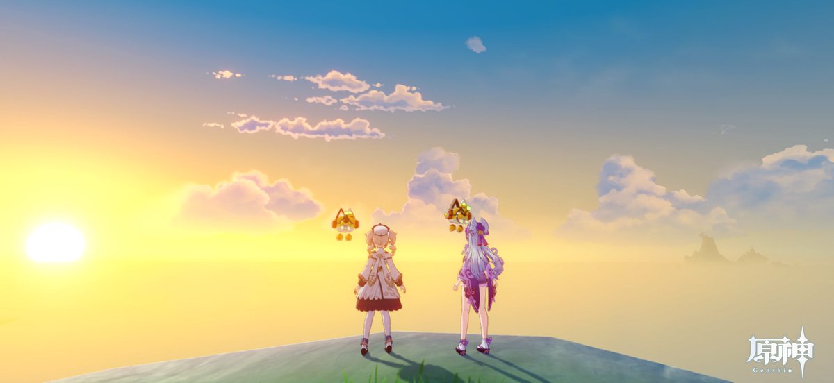 ゆいさんとのんびりモンド探索😊
バーバラちゃんで元素ペチペチして瑞希で拡散するパーティー楽しかった