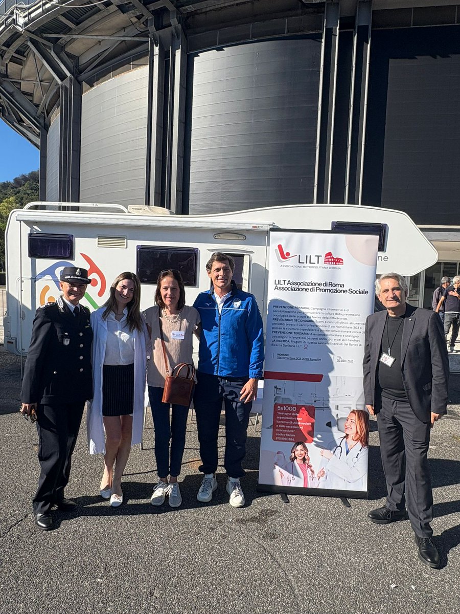 🎾 Salute, prevenzione e sport: un connubio vincente!
@lilt_roma insieme a @fondazioneconsulcesi e Tennis &amp; Friends per promuovere la prevenzione oncologica attraverso lo sport e la corretta informazione.

Un grande grazie a tutti.