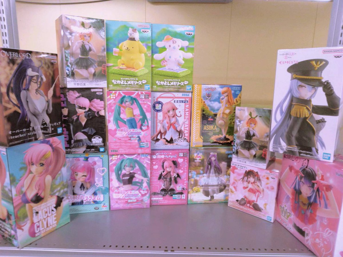 °˖✧＼宅配買取速報／°˖✧

プライズフィギュアの買取が成立しました♪
いつもたくさんありがとうございます！

人気！新作！プライズフィギュア高価買取中♪
chibakan-yachiyo.net/character-figu…

#宅配買取 #プライズ #フィギュア #高価買取情報 #買取実績