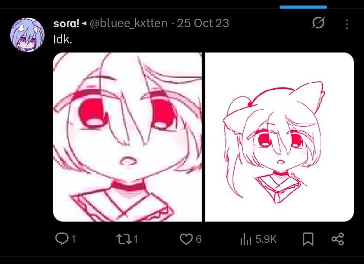 ‧₊˚ ┊ᛝ sora ❤︎ collab open! tweet media