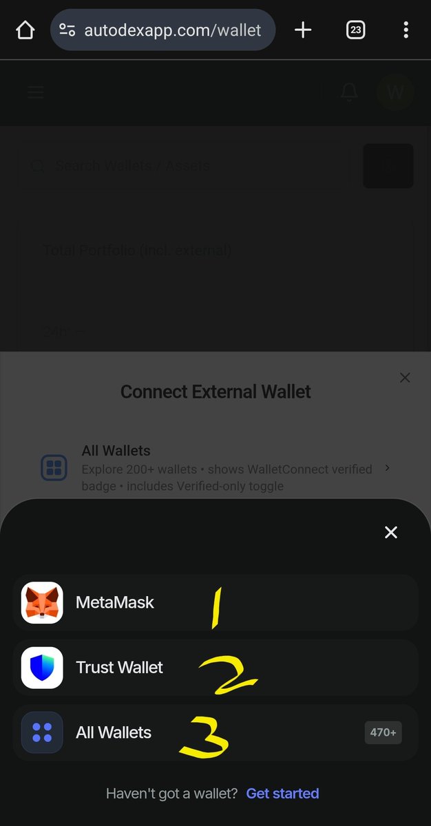 autodexofficial's tweet photo. 🚀 Big news! Autodex has officially gone fully Web3! 🌐
You can now Connect Your Wallet directly on https://t.co/2lbtWwlav6 — supporting:
1️⃣ MetaMask
2️⃣ Trust Wallet
3️⃣ 200+ Wallets via WalletConnect
Your keys. Your control. 🔑
#Autodex #DeFi #Web3 #Crypto https://t.co/vCKrIfl920