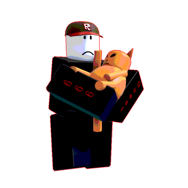 sewerbells's tweet image. i think its adorable how guest holds model like a big baby. his kitty cat....