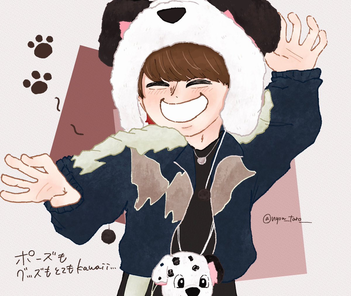 #3連休はフォロワーさんが増えるらしい
滑り込み便乗失礼します〜ッ！
🐱ｻﾝの笑顔が大好きです🌼
そろそろ🔝さんや👣さんも描きたいところ…🙂‍↕️