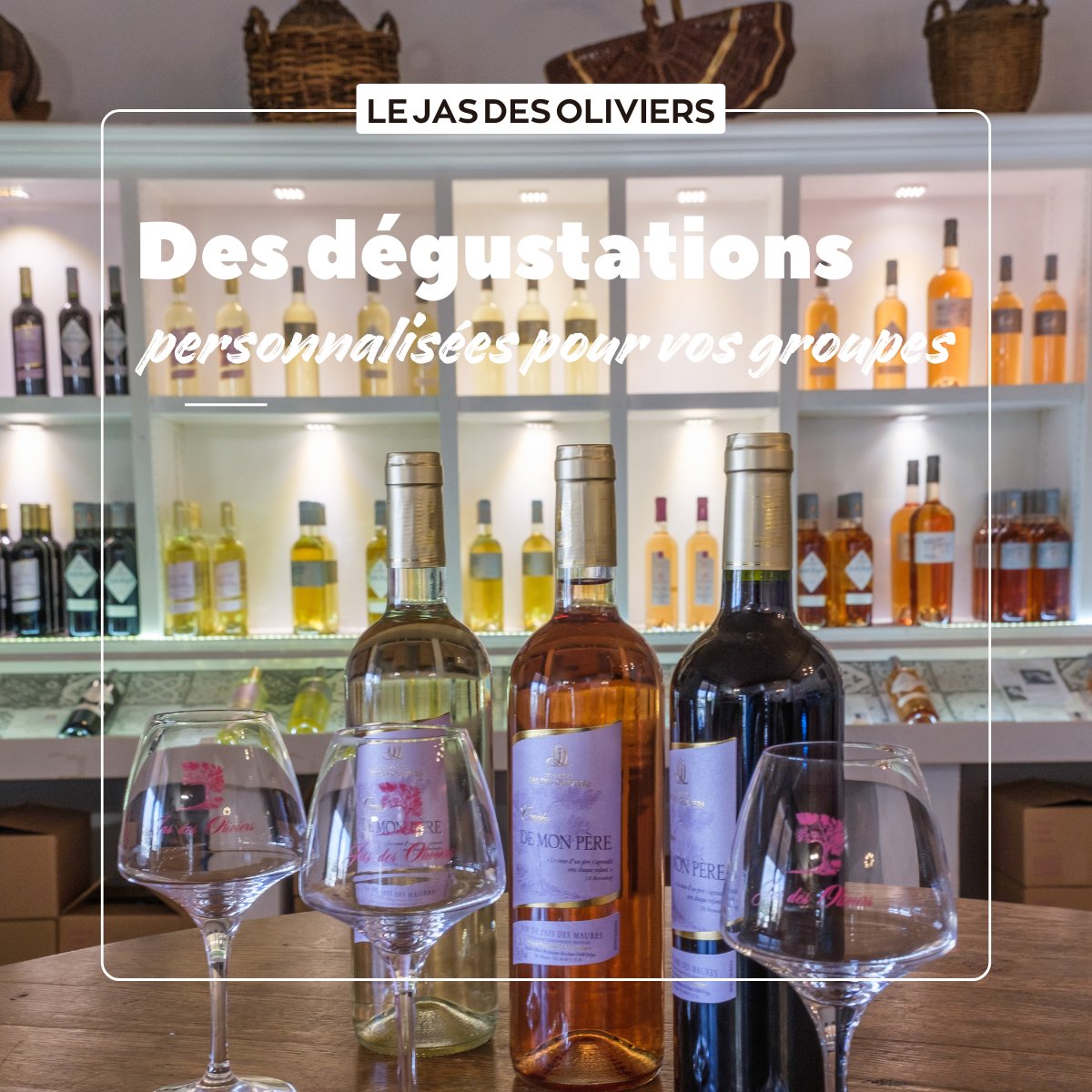 🍇 Esprit de famille &amp; vins authentiques au Jas des Oliviers 🌿

👉 Visites guidées, dégustations, produits du terroir… tout pour vos sorties de groupes !

🔗 En savoir plus : bit.ly/4q3f0gV

#EsterelCotedAzur #Oenotourisme #Groupes