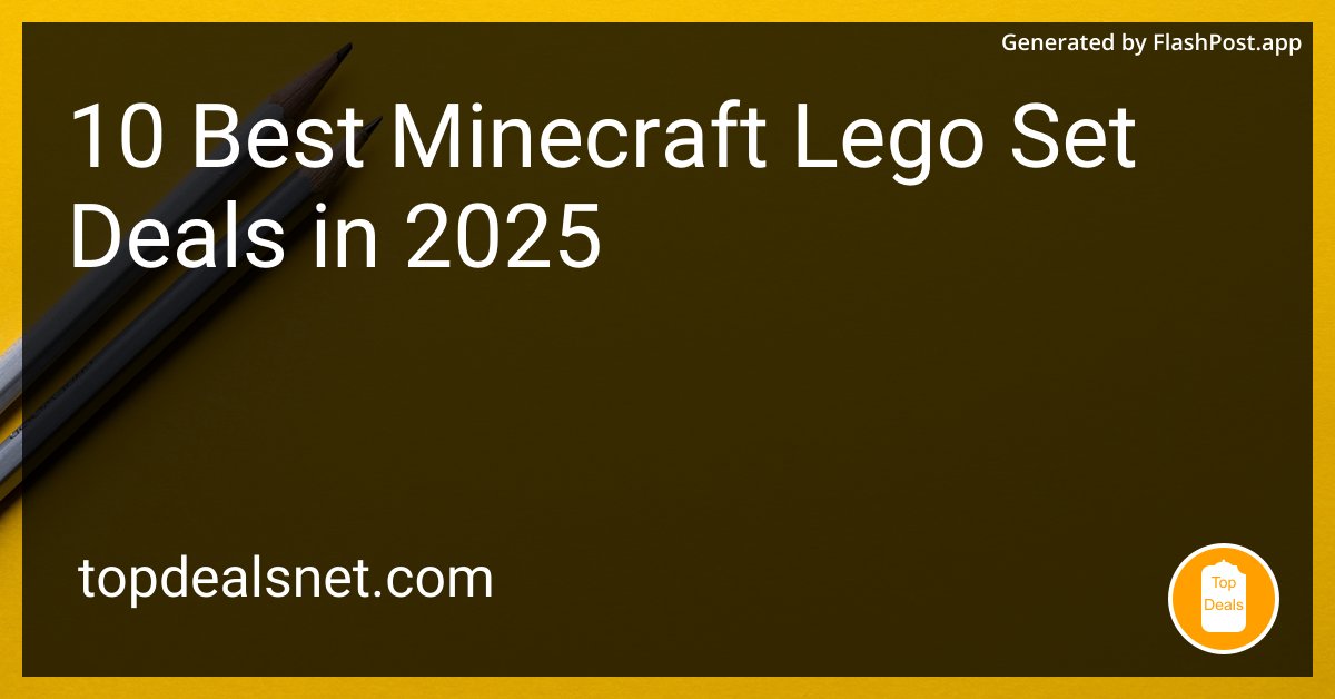 devhubbycom's tweet image. Do these sets come with a warning label for Dads building after bedtime? 🥱🚫
Source: topdealsnet.com/blog/best-mine…
#BestLEGODeals #BuildingBlocks #LEGOCollectors #ToyCollectors2025 #set #minecraft