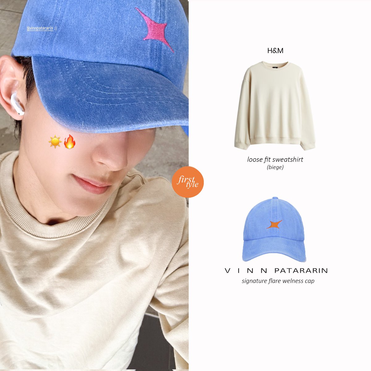 firststyle_'s tweet image. #First_Chalongrat ─ IG story