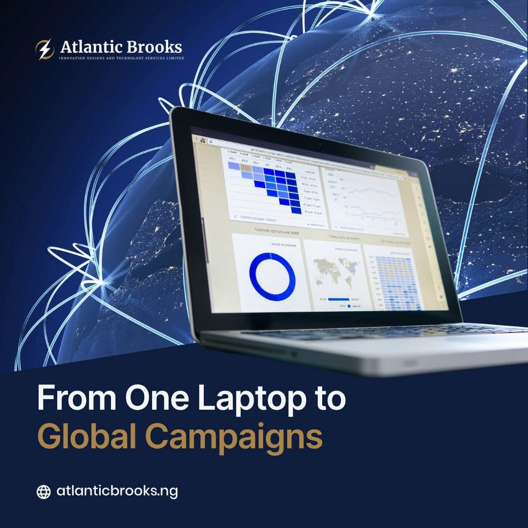 Atlantic_Brooks's tweet image. From one laptop to global campaigns. A reminder that growth starts with one bold idea. #CampbellEdward #CreativeGrowth #DesignPower