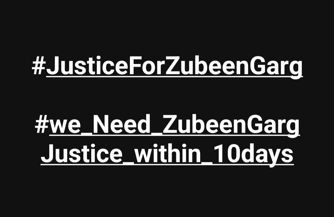MaitrayeePatar's tweet photo. #JusticeForZubeenGarg https://t.co/aCztXaY7CQ