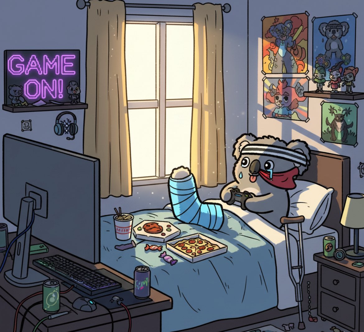 GM GM Friends !

New Week, New Opportunities …

INJURED RN BUT  🐤

• Working on our <a href="/capybros1/">CapyBros</a> merch box for holders exclusively 
• New List on Airdrops &amp; Projects to Locke in
• Preparing my Project for my master degree 
• Praying + Learning + Play Games