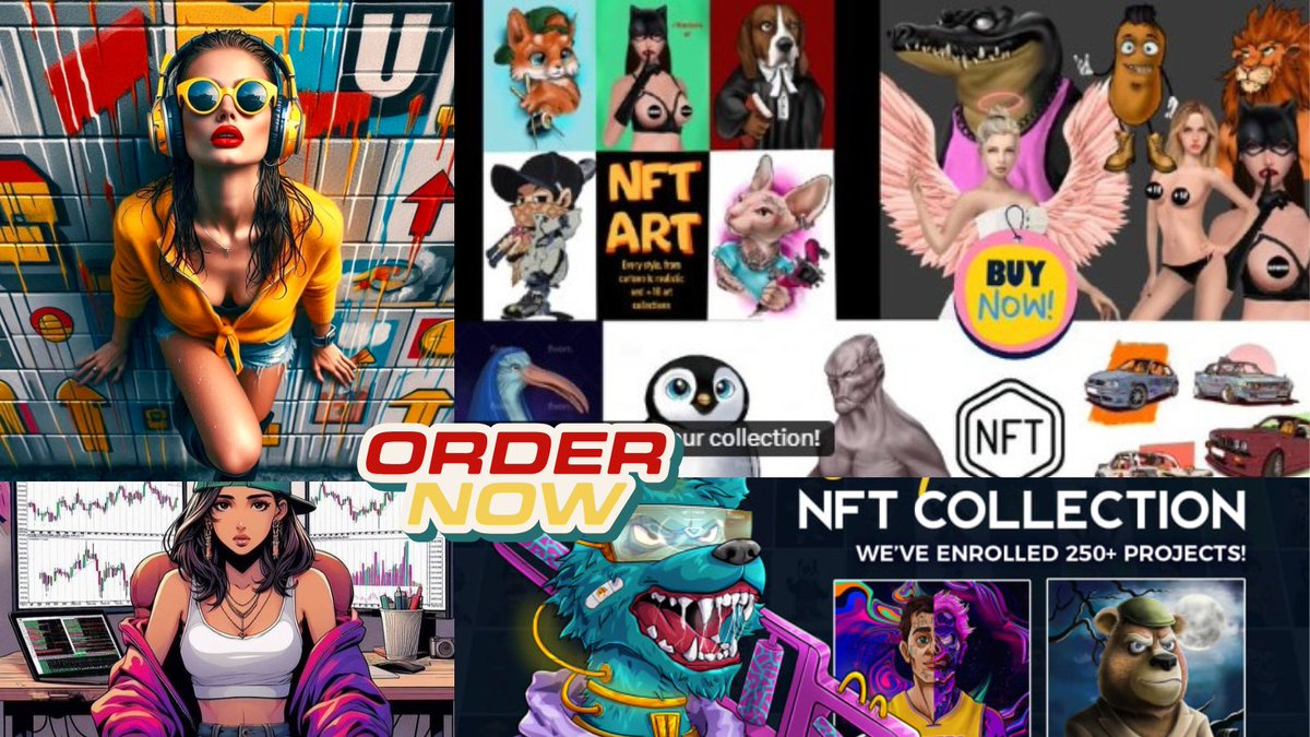 ruposhamin's tweet image. Are you looking for an amazing and unique NFT character, digital art, crypto art to sell? Make the NFT collection different and outstanding by professional NFT artist, illustrator &amp;amp; graphic designer!
Join Fiverr Pro Today! go.fiverr.com/visit/?bta=148…

#NFTArt #CryptoArt #NFT