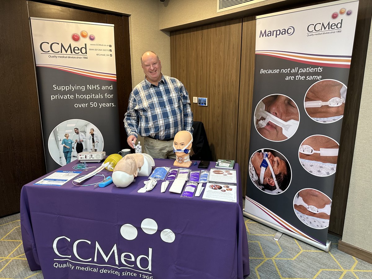 CcmedUk's tweet photo. Wayne, @CCMedCharis and CCMed are delighted to be supporting @KssAdultCCODN meeting today. Do come along and see us. We have a host of leading devices for #AirwayManagement and our #Doppler for #FreeFlap. Lookjng forwars to it.
https://t.co/IOg056bdhr
#criticalcare #airway https://t.co/XaMAd3c4re