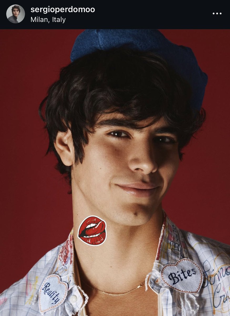 やばい眉毛と目元にﾒｯﾁｬセルジオくんみ感じると思って見てたらセルジオっていう名前のモデルさんだった　ﾔﾊﾞｲ 最高