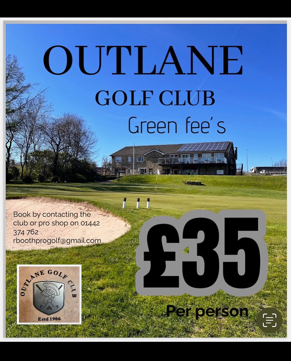 Monday 13th of October

Course is open 18 holes open
✅Flags on main greens
✅buggies
✅Please repair your pitch marks and replace your
divots
✅One seated buggies 
🍺 Bar Open 
✅Sky Sports 

<a href="/rboothprogolf/">Robert Booth PGA</a>