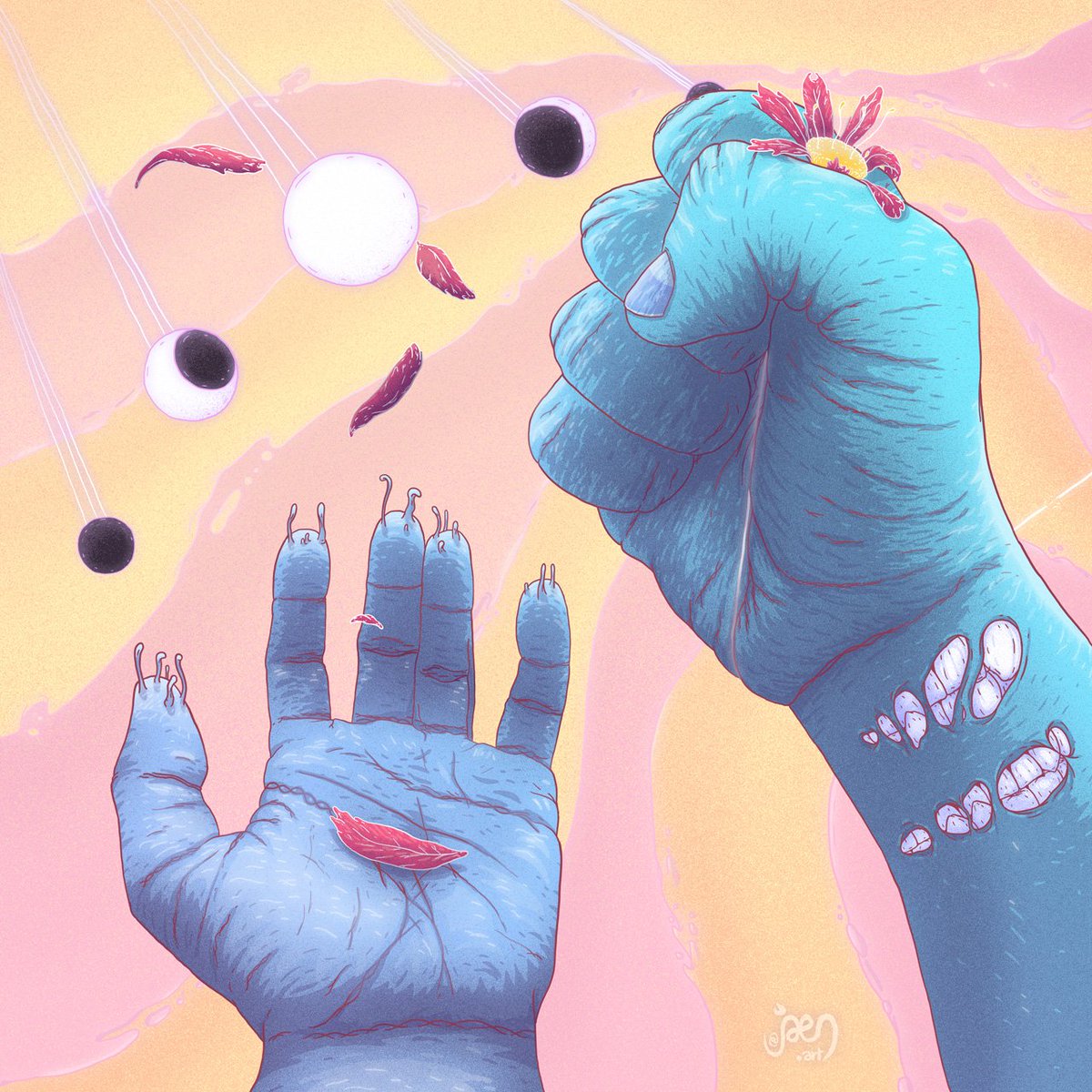 jaendotart's tweet image. gmonday
