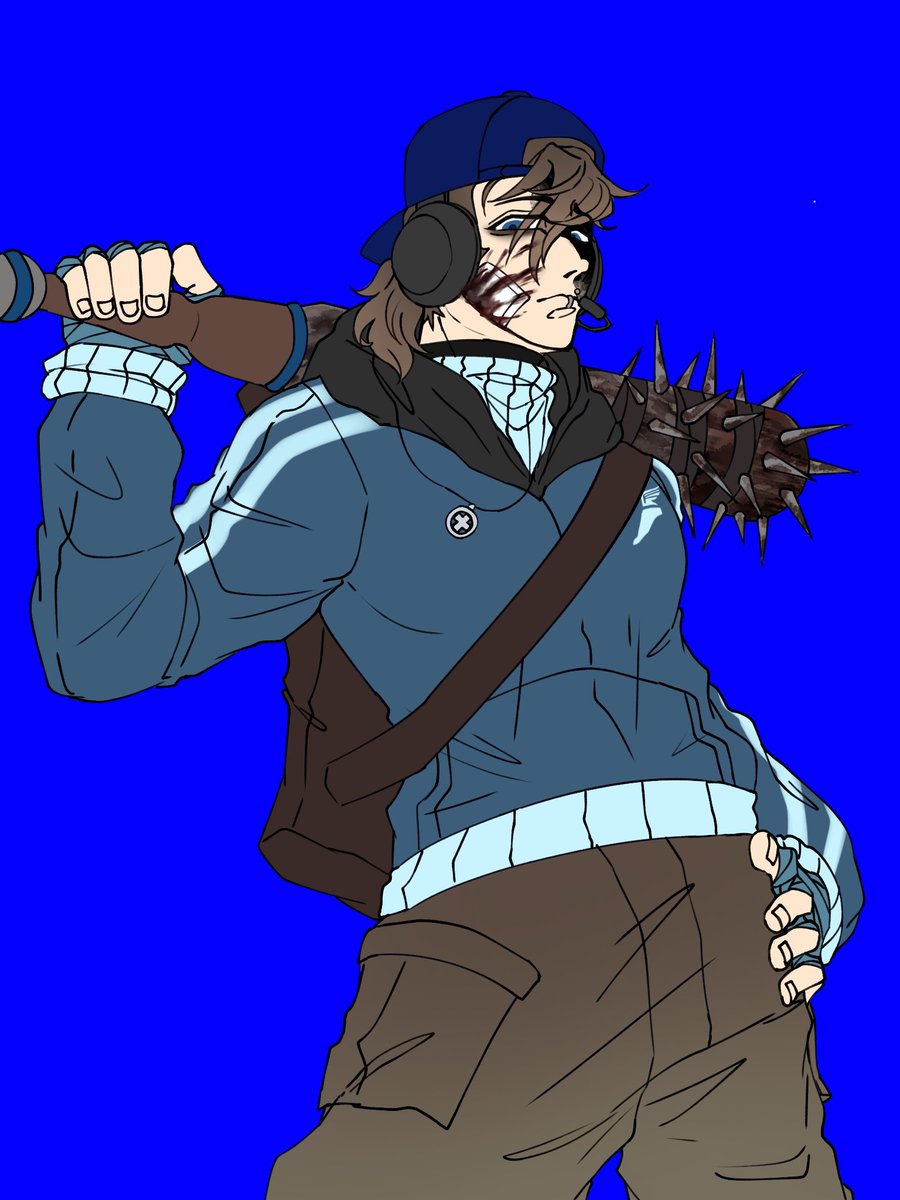 I THOUGHT I WOULD NEVER UPLOAD MY ART ANYMORE BECAUSE OF THE APPLICATION TECHNICAL ISSUE 😭😭😭💔💔💔

And here's mah little baby boy, Jayden :3

#tf2oc #tf2scout