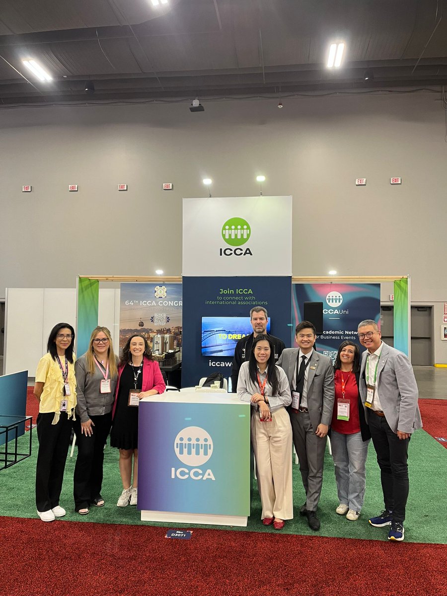 ICCAWorld's tweet photo. Wrapping up an inspiring week at #IMEXAmerica 2025! ICCA championed global collaboration, sustainability & innovation in Las Vegas. Thanks to all who joined—your connections fuel the future of business events. See you next year! 💼✨
#ICCAWorld #IMEXVegas2025 #MICEIndustry https://t.co/TAROcEISqG