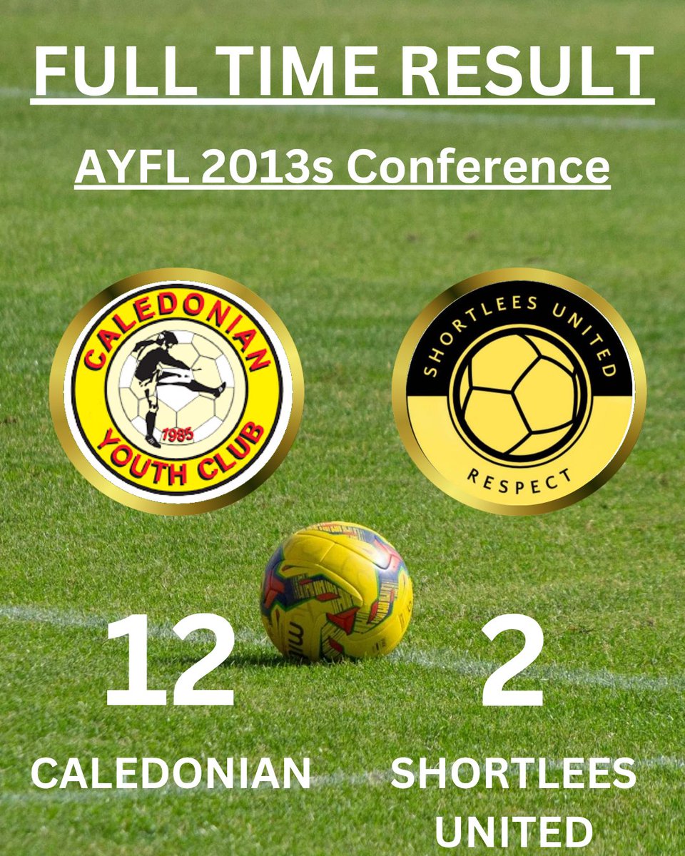 Just the one competitive match at the weekend for the club but it was a victory for our 2013s on Saturday in their league match against Shortlees United.