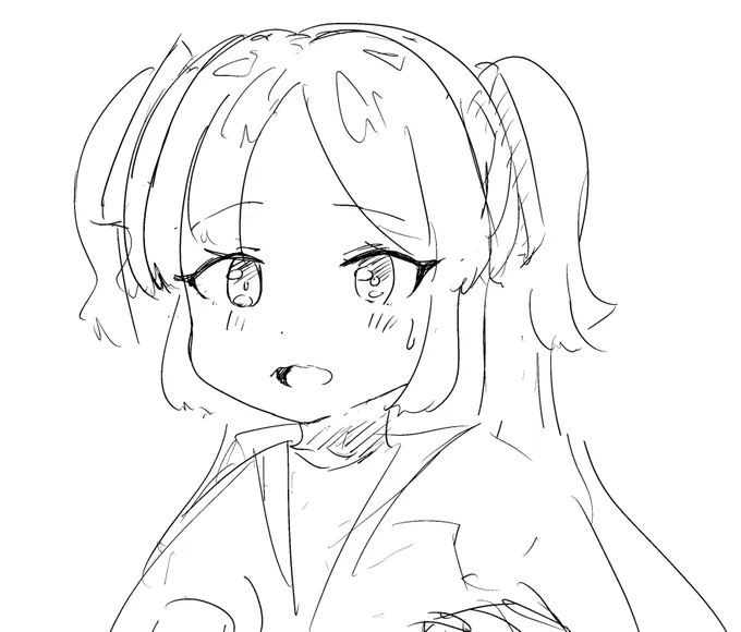 久しぶりに描いたユウカちゃん 
