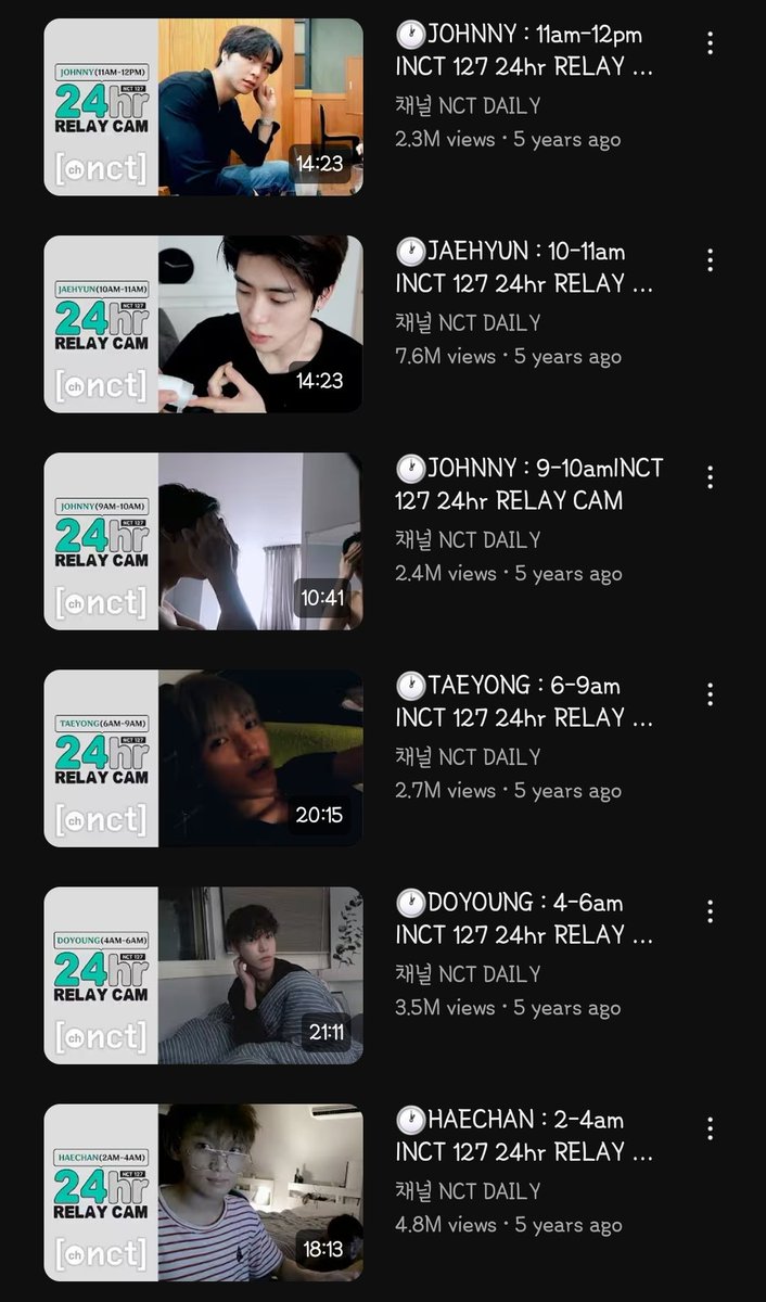 woozenniee's tweet image. i still remember that day everyone was so upset that nct old channels could no longer post videos, then later on relay cam was revived again during nct 2020, and now wishies are reviving it again in 2025🥺