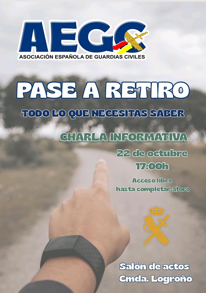 Porque en #AEGC estaremos SIEMPRE a tu lado.

⚔️🇦 🇪 🇬 🇨 🇪🇸