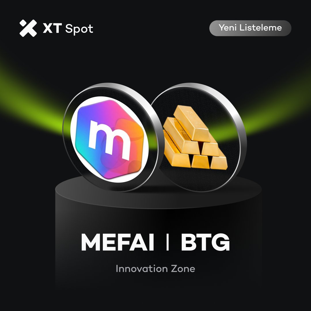 🚀 Yeni Listeleme 🚀 #XTListing <a href="/MetaFinancialAI/">Meta Financial AI</a> <a href="/OpenverseGlobal/">Openverse Global</a> 

📢 #XT, $MEFAI (Meta Financial AI) ve $BTG (Openverse Global)’i İnovasyon Bölgesi (Web 3.0)’nde listeliyor.

📥 Yatırma: 13 Ekim 2025, 11:00 (UTC+3)
💱 Alım-Satım: 13 Ekim 2025, 11:00 (UTC+3)
📤 Çekim: 14 Ekim