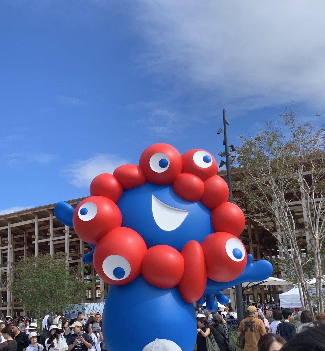 万博最終日は晴天でした☀️