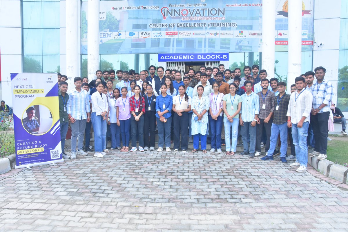 MITMeerut07's tweet image. Empowering the Future with Industry-Ready Skills!

#EY #EdunetFoundation #FullStackDevelopment #ArtificialIntelligence #IndustryReady #TrainingAndPlacement #MITMeerut #SkillDevelopment #FutureSkills #Learning #Collaboration