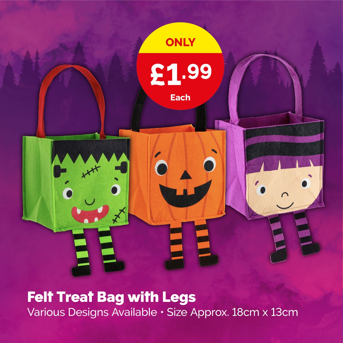 Poundstretcher1's tweet image. Trick or treat in style with a little help from your local Poundstretcher 👻

#halloween #trickortreat #poundstretcher