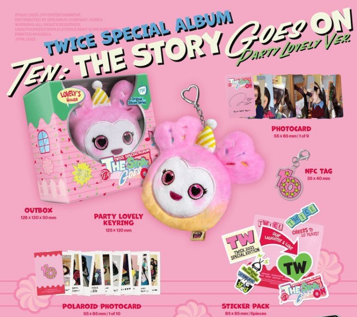 cherryeowo's tweet photo. TWICETOBER CONTINUES!
PARTY LOVELY GA for Filonces!

- like, rt (no need to follow me, but I am open for new moots)
- drop TWICE a message for their 10th year anniversary
- include a screenshot of you streaming ME + U on Youtube, Spotify or Apple Music
- open til October 31st https://t.co/hIVxtvzxHL