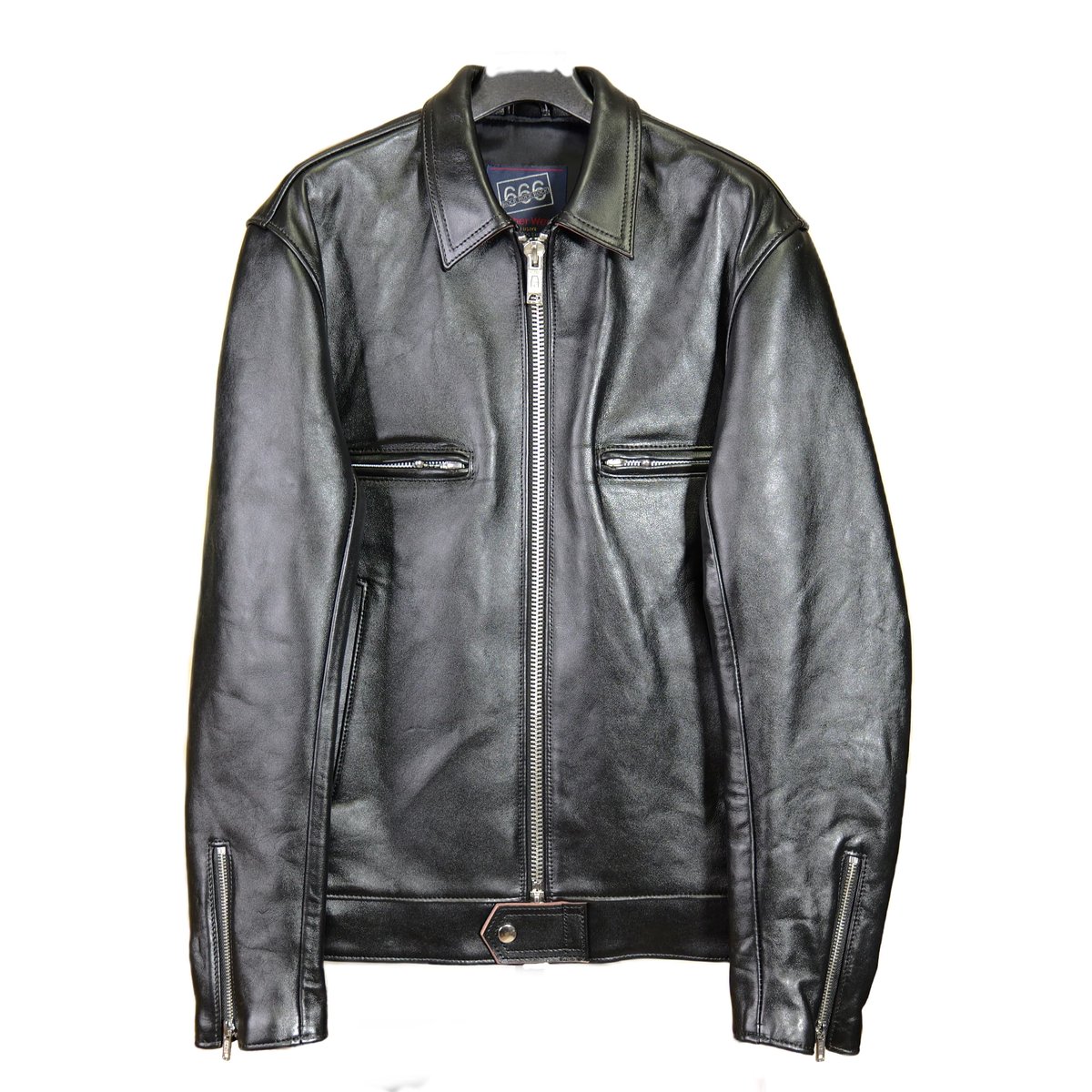 666 LJM-17TF タイトフィット シングルライダース ウールシープ 36 楽天市場】正規取扱店 666 LEATHER WEAR LJM-17TF タイト
