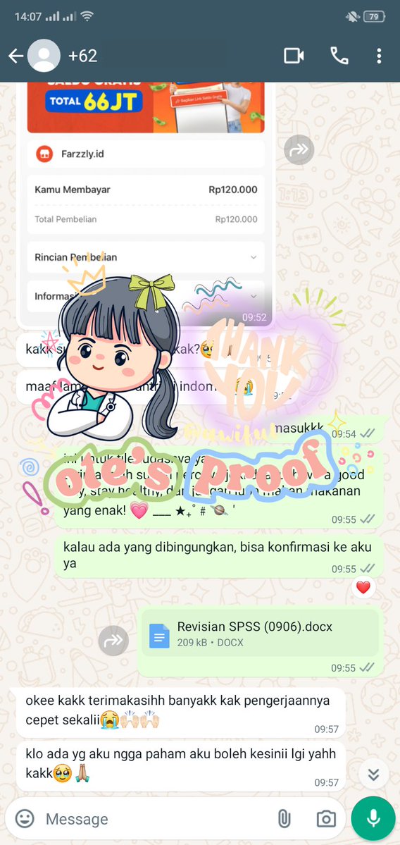 beautibful's tweet image. Gasanggup kalau uji SPSS sendiri? Bingung? Belum paham? Sini-sini, kita bantu uji data kamu. Harga sangattt bersahabat 😚
Kita bantu sampe kamu paham, unlimited diskusi pokoknyaa mahhhh ⭐⭐⭐⭐⭐

t. keperawatan farmasi gizi kebidanan apoteker kesmas