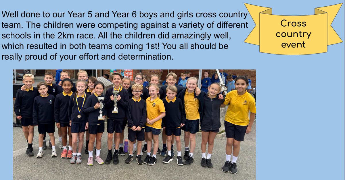Upminster Junior School tweet media