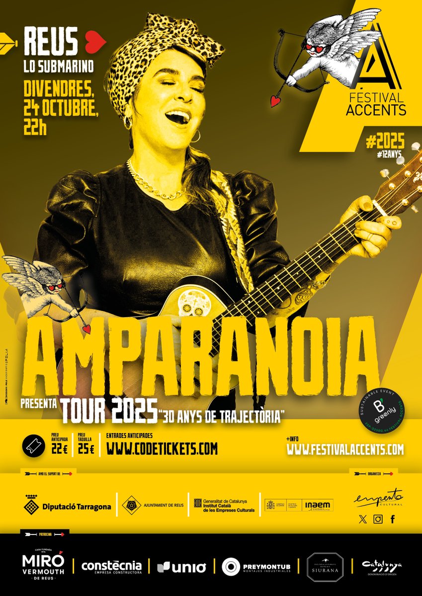 Amparanoia és sempre una festa… però la del divendres 24 d’octubre a Lo Submarino promet ser llegendària.
Amparanoia és sempre una festa… però la del divendres 24 d’octubre a Lo Submarino promet ser llegendària.