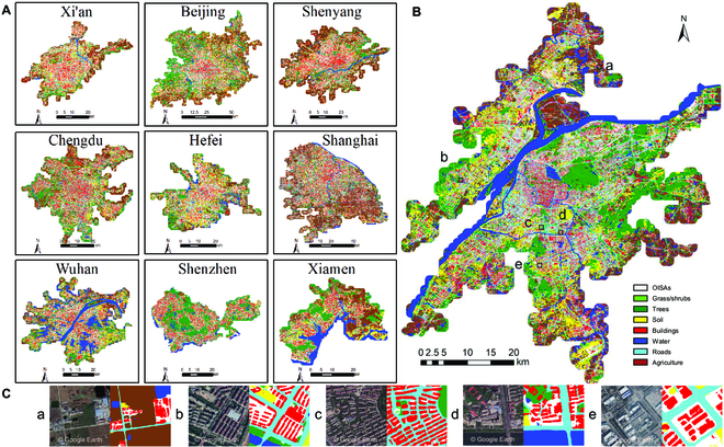 JournalofRS's tweet image. 💡Highlights: Submeter Land Cover Map over China’s 42 Major Cities Derived by an Innovative Artificial Data Annotation Engine (By Prof. Xin Huang)
#LandCover #HighResolution #Deeplearning
🔗Link: spj.science.org/doi/10.34133/r…