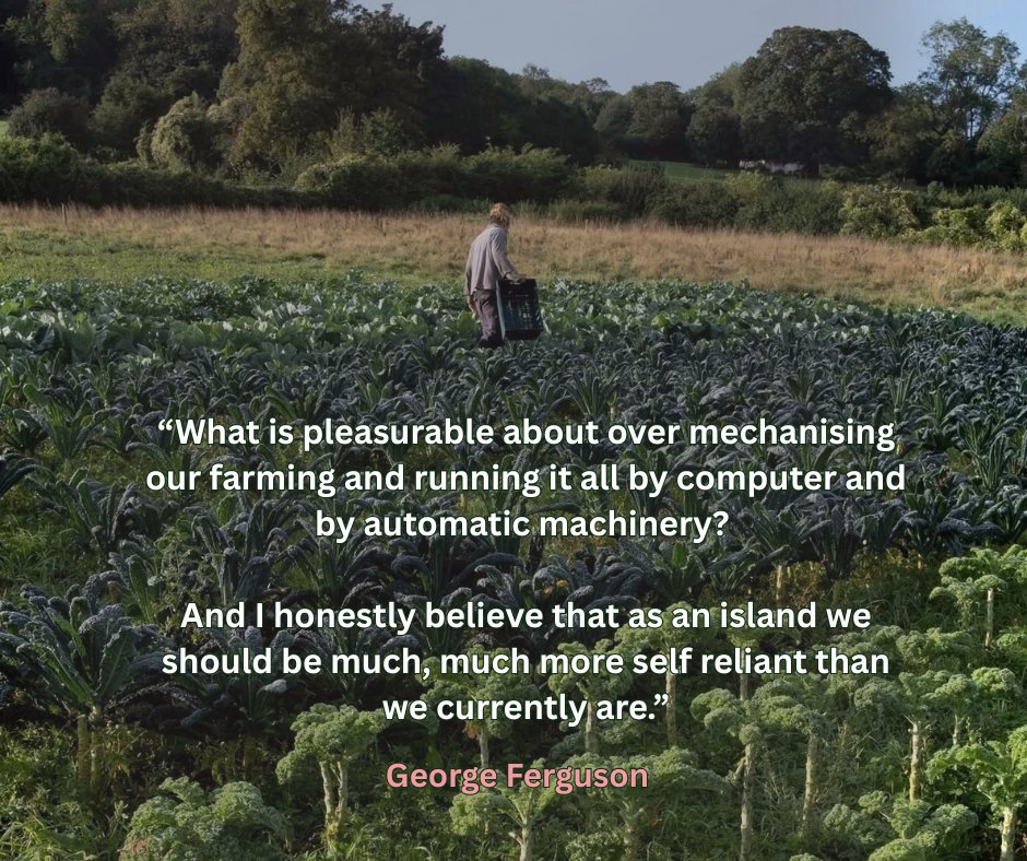 We’re losing touch with the land and real food.
<a href="/GeorgeFergusonx/">People & Cities</a>  says it’s time to reconnect - farming with care, not just computers.
Let’s put food and land back in human hands.

Watch the full video
youtu.be/Cnj785Nf27c

#FarmsNotFactories #FiveAcreFarm #Grassroots