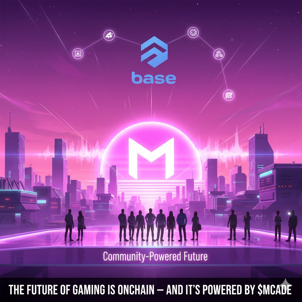 C__DEMON's tweet image. The future of gaming is open, interoperable, and owned by its community.
That’s what @Metacade_ and $MCADE are building on @base  and it’s just the beginning. 🚀
#BaseGaming #Metacade #OnchainGaming
[bullpost @rovadotxyz]