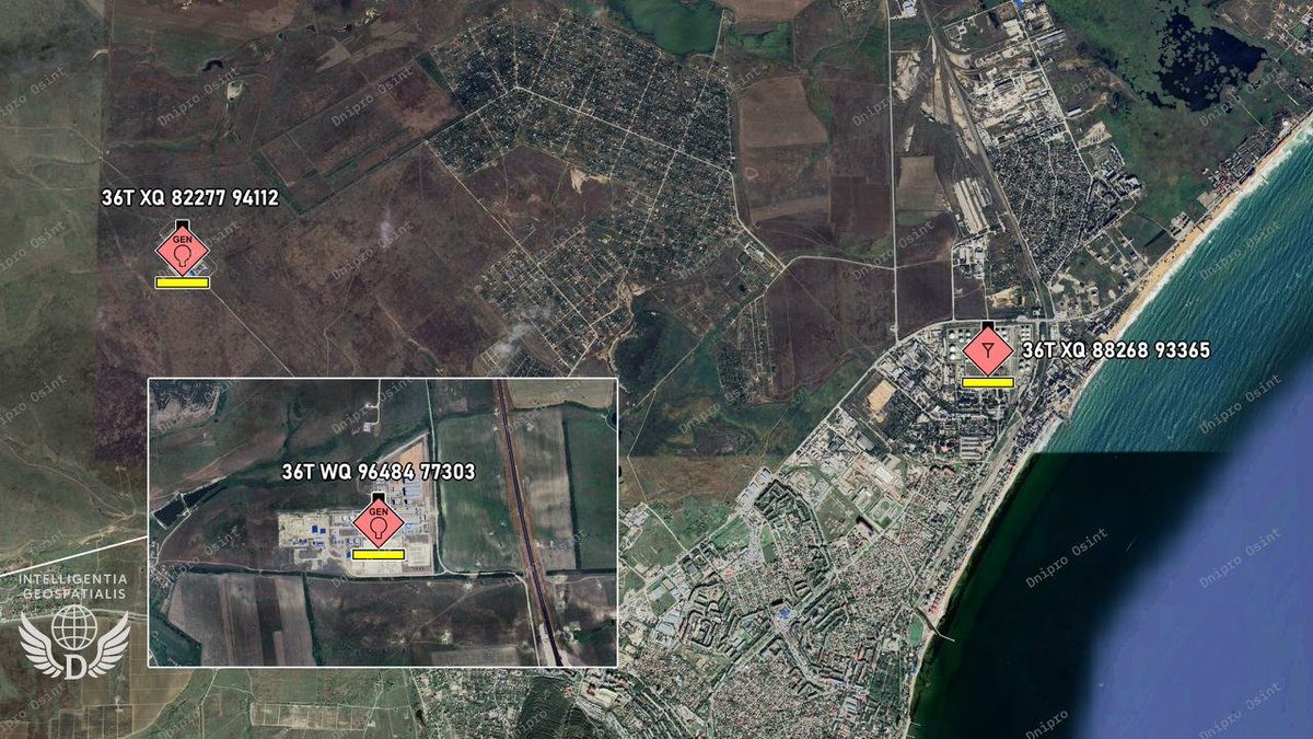 At least 3 Katsap facilities in the Crimea were hit by defense forces tonight: 🔥

▪️Tavriyska TPP. According to local reports, there is a very strong fire at the site;
▪️220 kV electrical substation "Kafa". It is a nodal substation of the Krasnodar Territory - Crimea energy