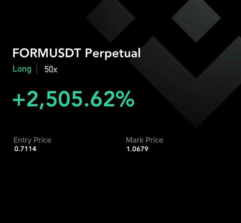 marco_brug88451's tweet image. #FORM FLYING TO THE MOON AS ANALYSED
Congratulations to all VIP members that took this trade with us
Profit made: 2,505.62%
Our goals is providing splendid signals to all premium subscribers
t.me/Boom_Expert_Tr…