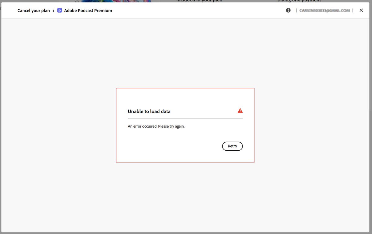 TheCarsonHunter's tweet photo. @Adobe is the greatest. You go to cancel a plan after the free trial and they make it impossible. This should be illegal... https://t.co/v1rEHOlsu3
