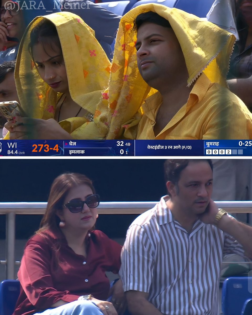 JARA_Memer's tweet image. Couples at Day 4, India - West Indies.

सिंगल लोग 2 गज की दूरी पर रहें — इस तरह से मैच देखने के लिए सबसे पहले गाँधी जी को एकत्रित करना होगा। तभी मामला आगे बढ़ सकता है।

क्योंकि सब लड़कियां सपनों के राजकुमार के साथ बैठी हैं, सपनों के भिखारी के साथ नहीं.... 😄
#INDvsWI #TestCricket