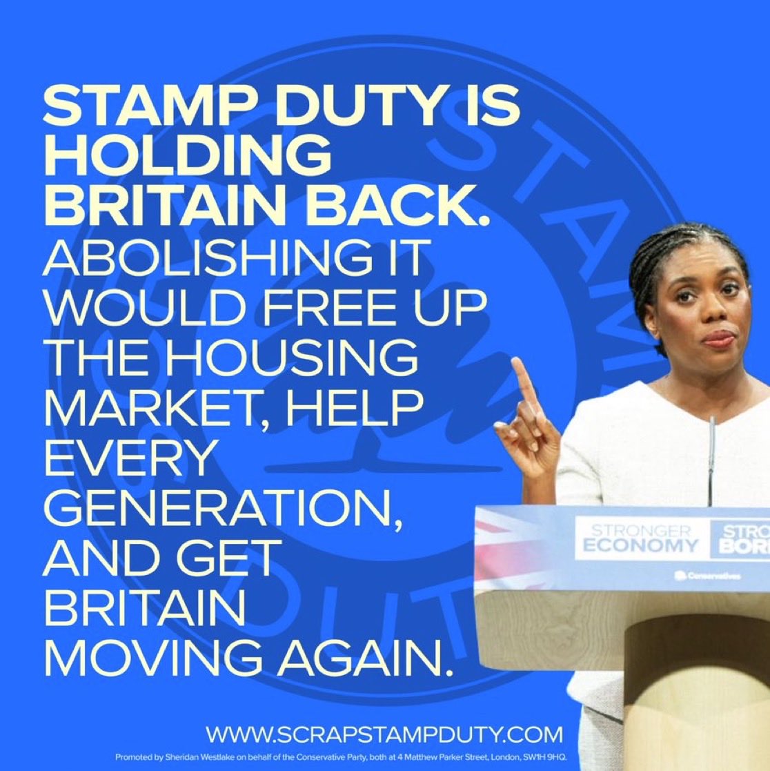 Kemi Badenoch has found a fantastic way to boost the UK economy by scrapping Stamp Duty - and she’s offering to work with the government on welfare reform to make sure we can afford it. 

This would get Britain’s housebuilders building again on the back of the surge in demand