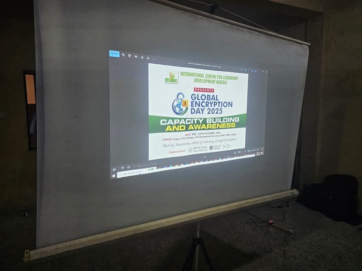 Icldng's tweet image. #GlobalEncryptionDay2025
We hosted Olamide Odeneye, Founder of @safety_ng, at Lagos City College for an eye-opening session on “Protecting Children Online: The Role of Encryption in Online Safety.”
#CyberSmart
#EncryptionMatters #DigitalSafety #OnlinePrivacy #InternetSafety