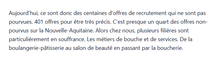 resistance3349's tweet image. #apprentissage On n&apos;y comprend rien !!
&quot;Des centaines d&apos;offres de recrutement non pourvues. Plusieurs filières en souffrance dont la boulangerie-pâtisserie&apos; @ici_officiel
Il y a chaque année 30000 apprentis en boulangerie soit 15 % des effectifs. Quand sont-ils embauchés en CDI ?